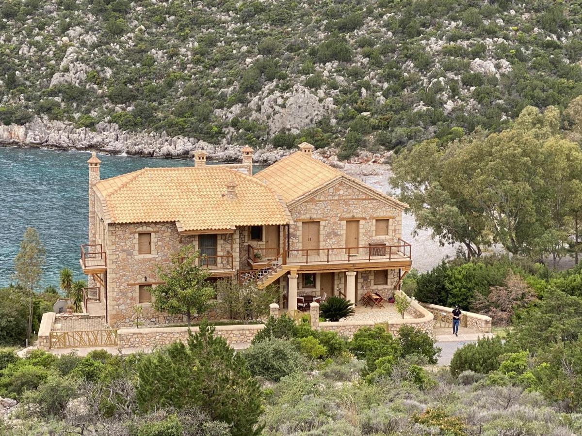 Two-Storey Mansion At The Sea Arkadiko Chorio Bagian luar foto