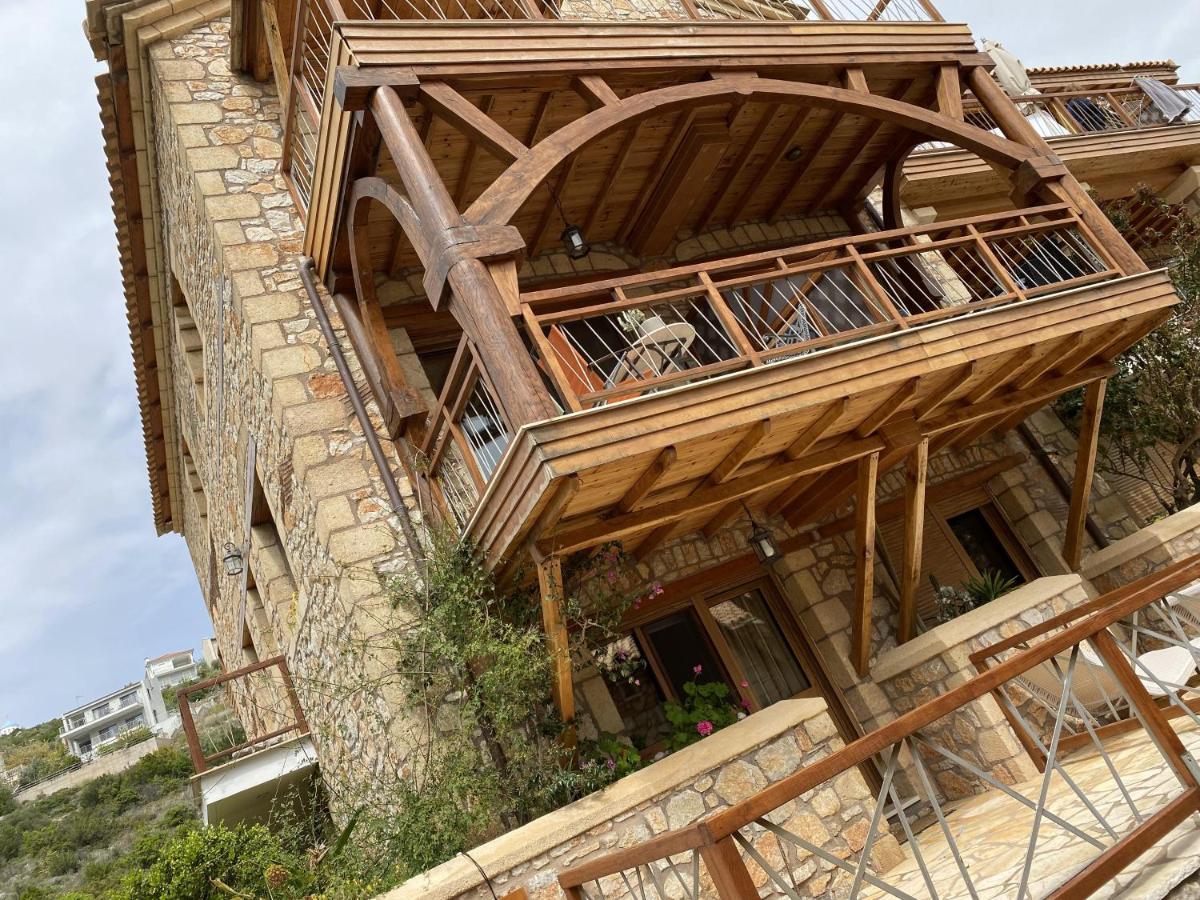 Two-Storey Mansion At The Sea Arkadiko Chorio Bagian luar foto