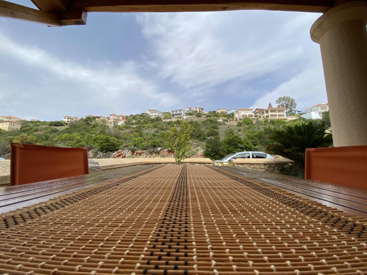Two-Storey Mansion At The Sea Arkadiko Chorio Bagian luar foto