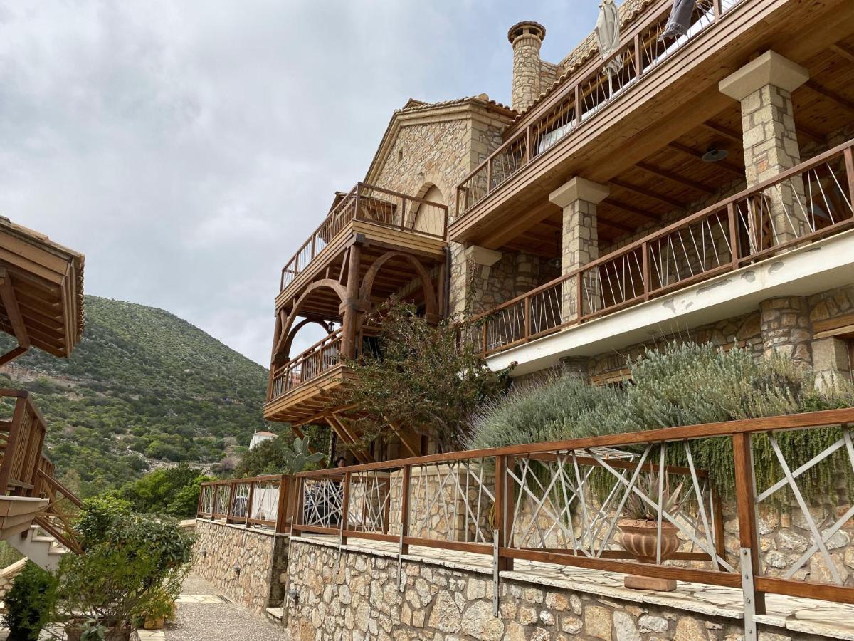 Two-Storey Mansion At The Sea Arkadiko Chorio Bagian luar foto