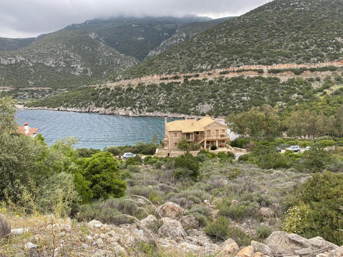 Two-Storey Mansion At The Sea Arkadiko Chorio Bagian luar foto