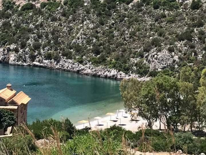 Two-Storey Mansion At The Sea Arkadiko Chorio Bagian luar foto